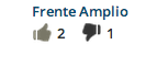 Like/Dislike buttons example