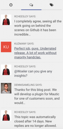 Recent Comments Block