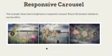 Responsive jCarousel