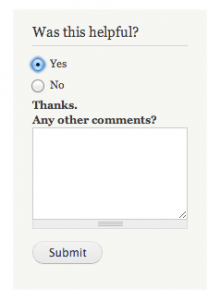 Helpfulness Module
