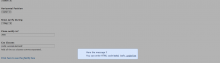 Jnotify Default Message