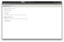 Logging settings
