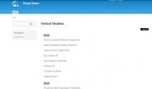 Fig.1 Sample timeline views page