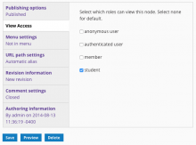 Views Permission Per Node Settings