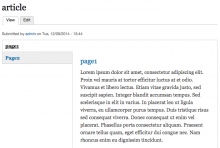 Vertical tabs