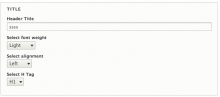 Header Field Example