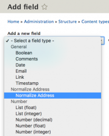 Normalize Address