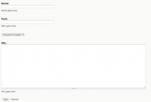 Adding XML-display
