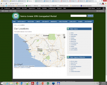 Location Map View