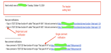 Daily Digest email in version 2
