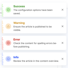 Drupal Status Messages