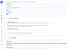 Commerce Pesapal Configuration