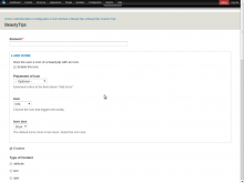 Beautytips Icons configuration form.
