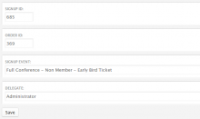 UC Signup Transfer Form
