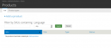 Added filter by language