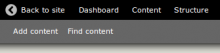 Integration with the Toolbar module