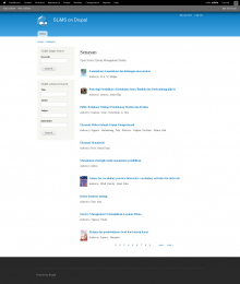 SLiMS on Drupal Screenshot