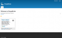 Front End: LinkedIn Profile Block