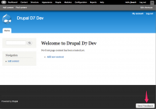 Home page with the Share Feedback link indicated with an arrow