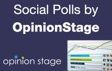 Social Polls by Opinion Stage