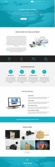 Drupal 7 Unix Theme