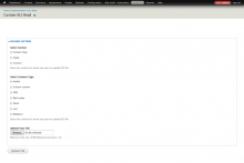 Content Uploader - XLS Upload
