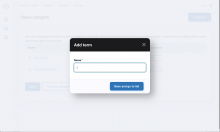 Add term screenshot