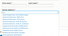Address Autocomplete Example