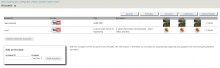 Media Auto: Account settings screen