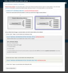 ERCD Settings Page