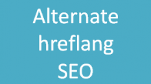 Alternate hreflang SEO