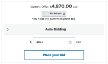 Auctions — Bid Refresh Feature (2.0.4)