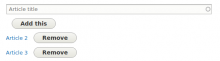 Autocomplete List