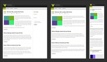 Azhagu Responsive Theme Screenshot