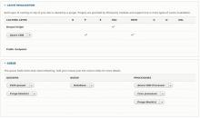 Azure CDN Purger configured on the Purge UI