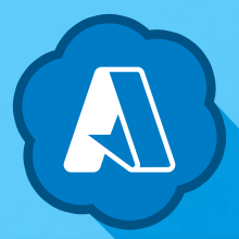OpenAI logo that contains the Azure Cloud logo
