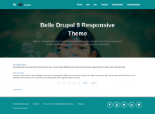 Belle -  Drupal 8 Responsive theme