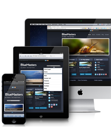 BlueMasters responsive Drupal theme