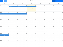 FullCalendar