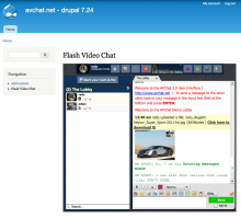 AVChat 3 Video Chat Module for Drupal 6, 7