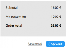 Commerce Fees