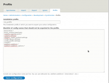 Config Profile module