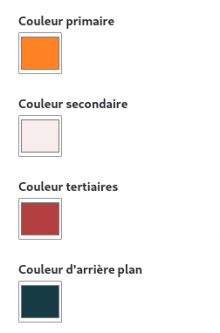 Generate style theme select color