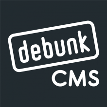 debunk CMS Logo