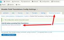 Disable Field Translations Config Settings