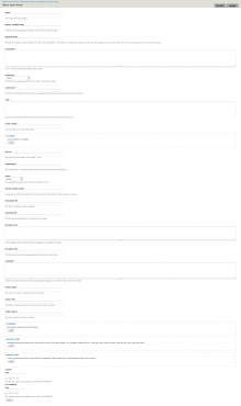 Add/edit form for a code.gov release