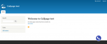Drupal - Callpage Widget closed