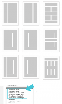 Preview of extra layouts