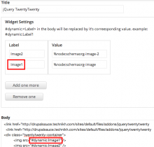 Edit form screenshot