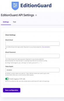 EditionGuard API Drupal